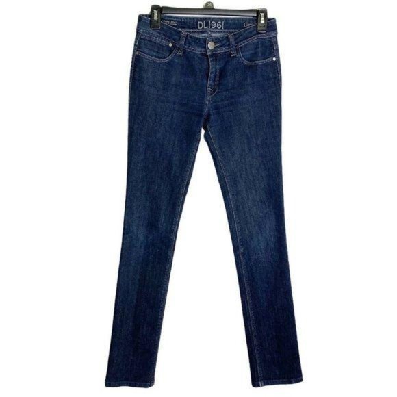 DL1961 Grace Blue 4 Way Stretch Hi Rise Jeans - Picture 2 of 11